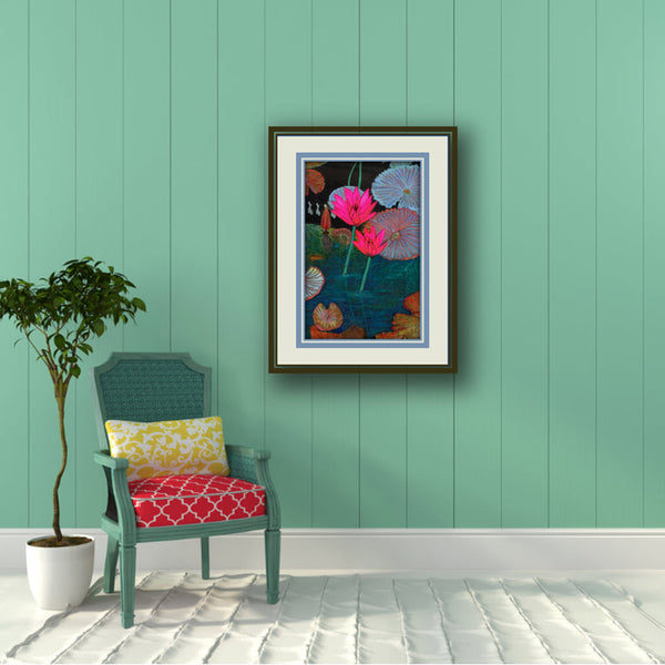Pink lotus 2025 chair