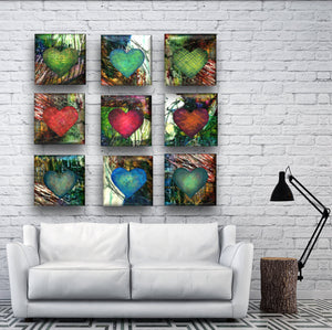 Abstract Hearts - Entire Set